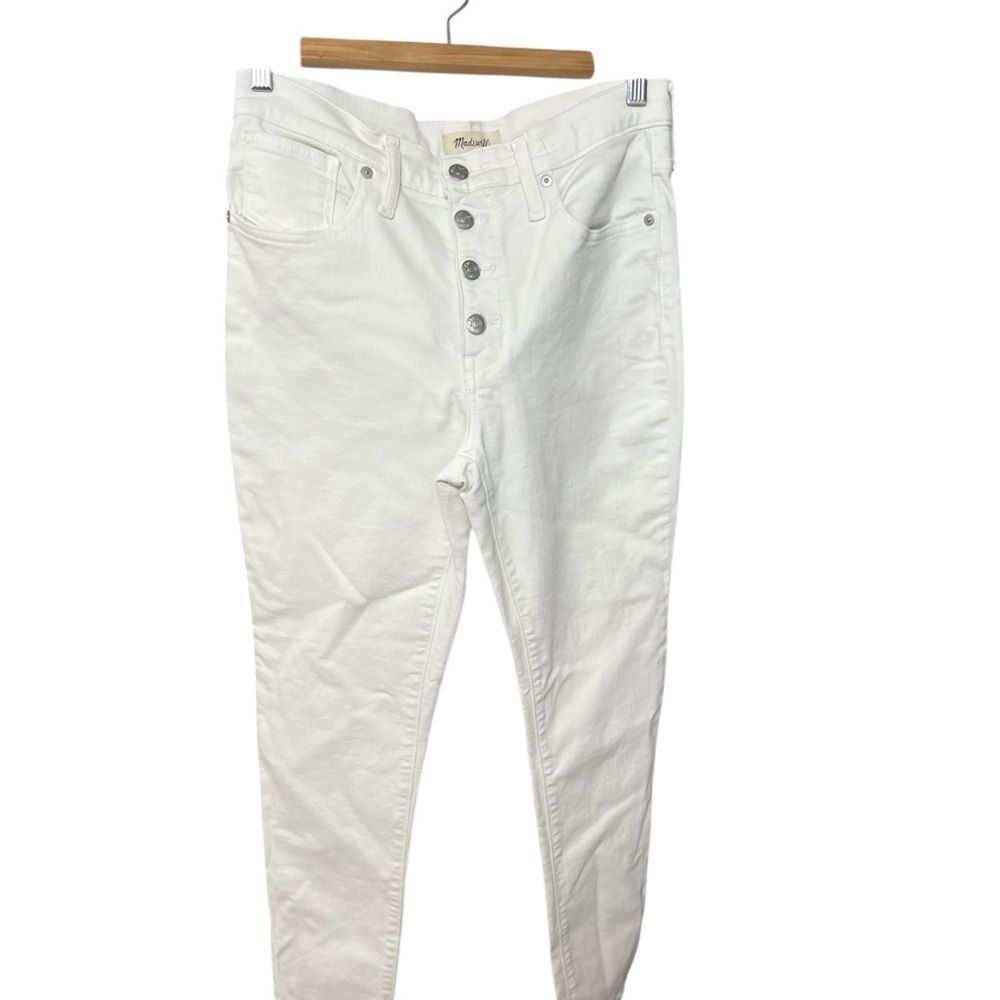 Madewell 9" High-Rise Skinny Jeans 29
Pure White ankle - Picture 4 of 12